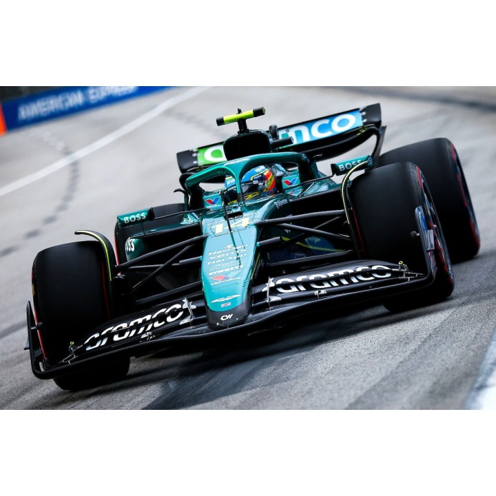 SPARK S9648 Aston Martin AMR25 n°14 Fernando Alonso Austin 2025 %