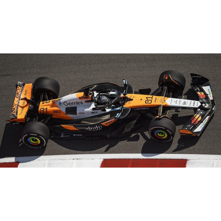 SPARK S9664 McLaren MCL39 n°81 Oscar Piastri Austin 2025 %