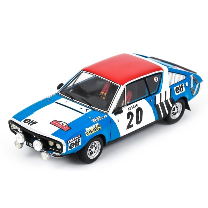 SPARK S6193 Renault 17 n°20 J-F. Piot Monte Carlo 1975 %