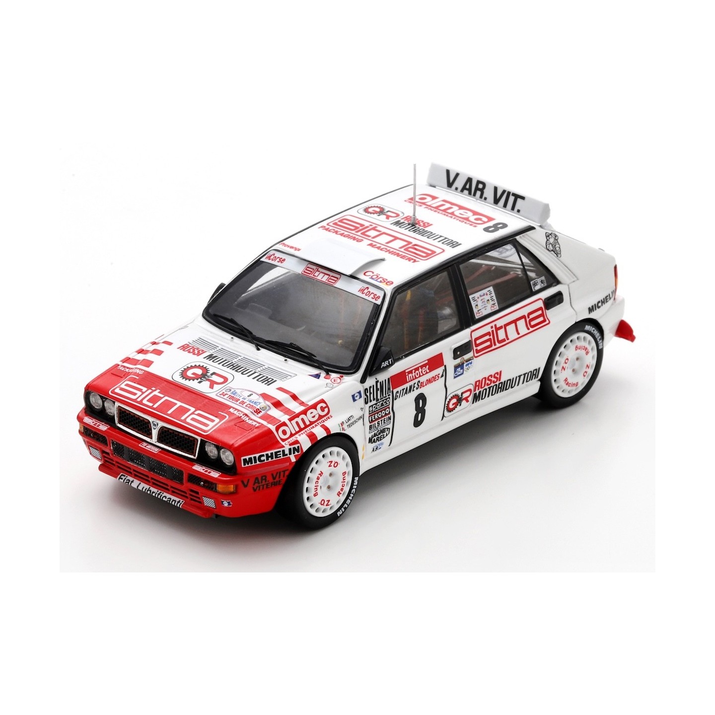 HPI-RACING 1/43 LANCIA Delta Hf Integrale Gialla N° 8060 Lim. Ed. 1184 Pcs EUR 187,50 - FR