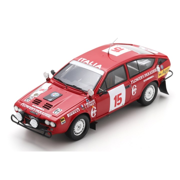 SPARK S9352 Alfa Romeo GTV6 n°15 S. Munari Safari 1983 %