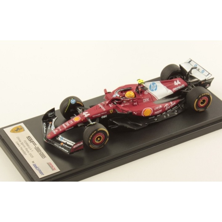 LOOKSMART LSF1074 Ferrari SF-25 Lewis Hamilton Sprint race Shanghai 2025