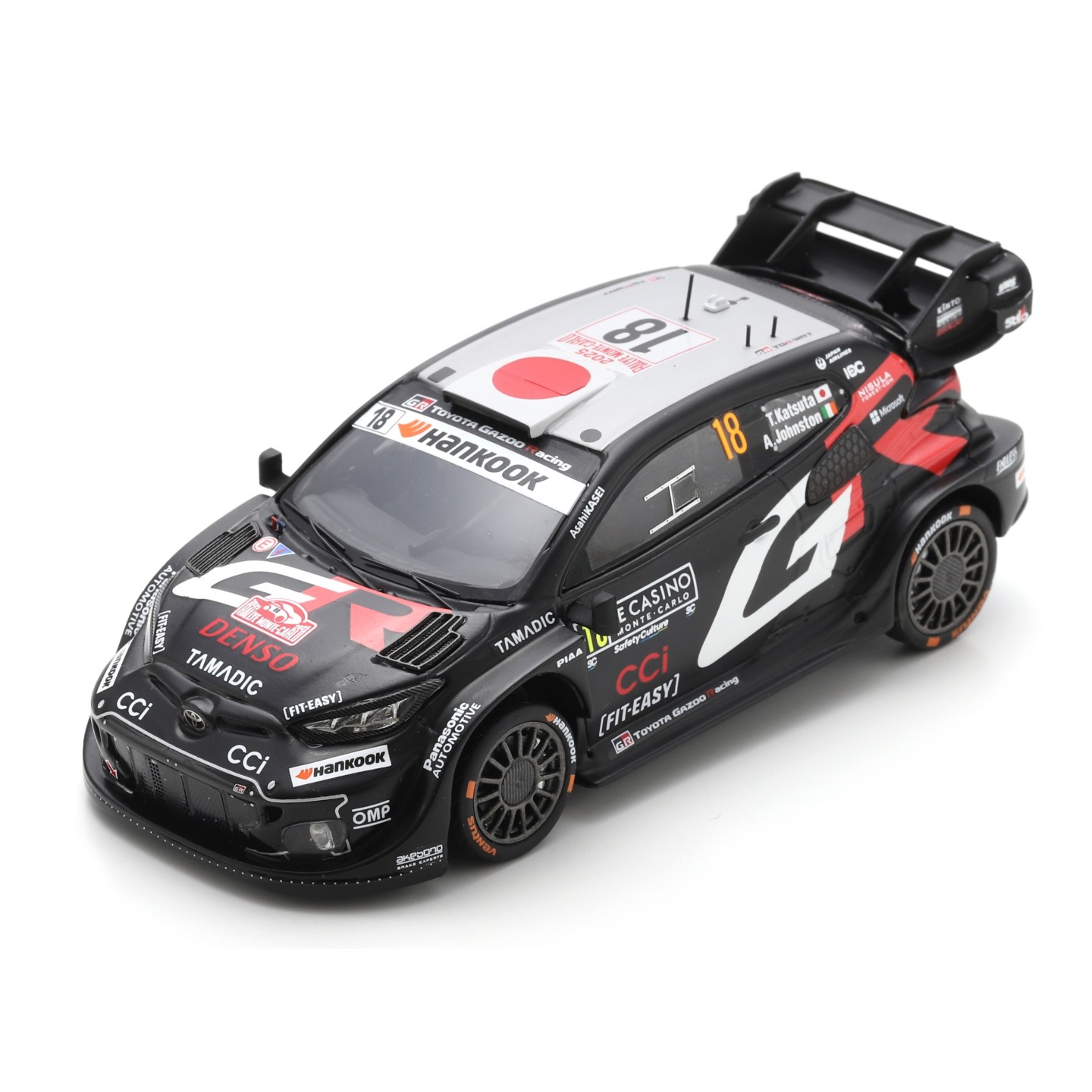 1:43 Spark S6693 Toyota GR Yaris Rally1 Katsuta rally Monte