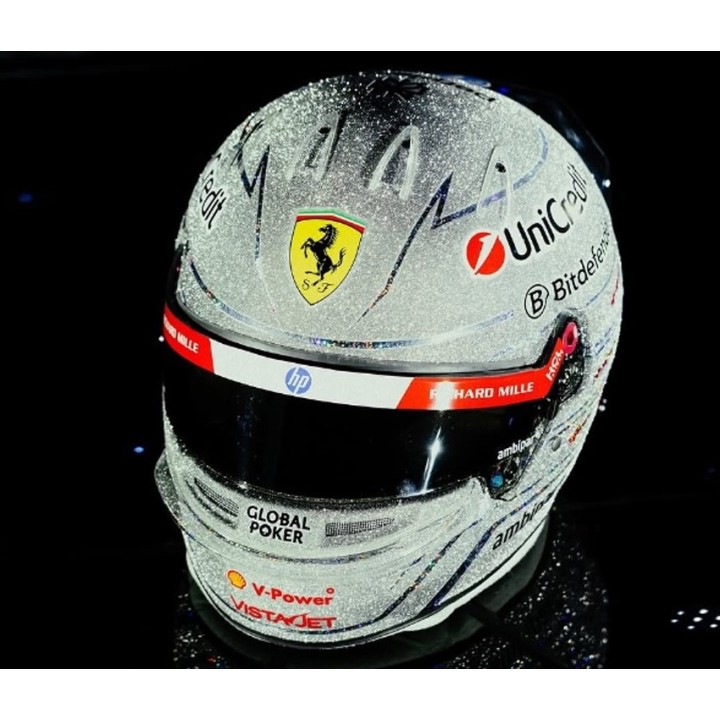LOOKSMART LSHEL027 Casque Lewis Hamilton Ferrari La Vegas 2025 %