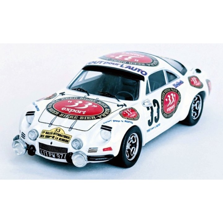 TROFEU RRFR102 Alpine A 110 Lallemand Tour Auto de la Réunion 1981 %