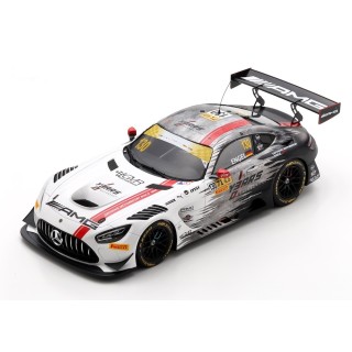 1/18 Spark Mercedes GT3 Evo n°130 Engel Vainqueur FIA GT World Cup Macau 2024