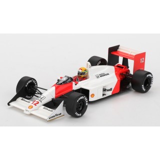 TRUESCALE TSM430893 McLaren MP4/4 n°12 Ayrton Senna Winner Suzuka 1988 %
