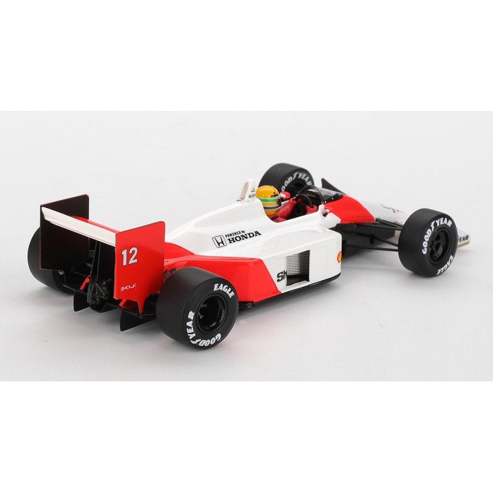 TRUESCALE TSM430893 McLaren MP4/4 n°12 Ayrton Senna Winner Suzuka 1988 %