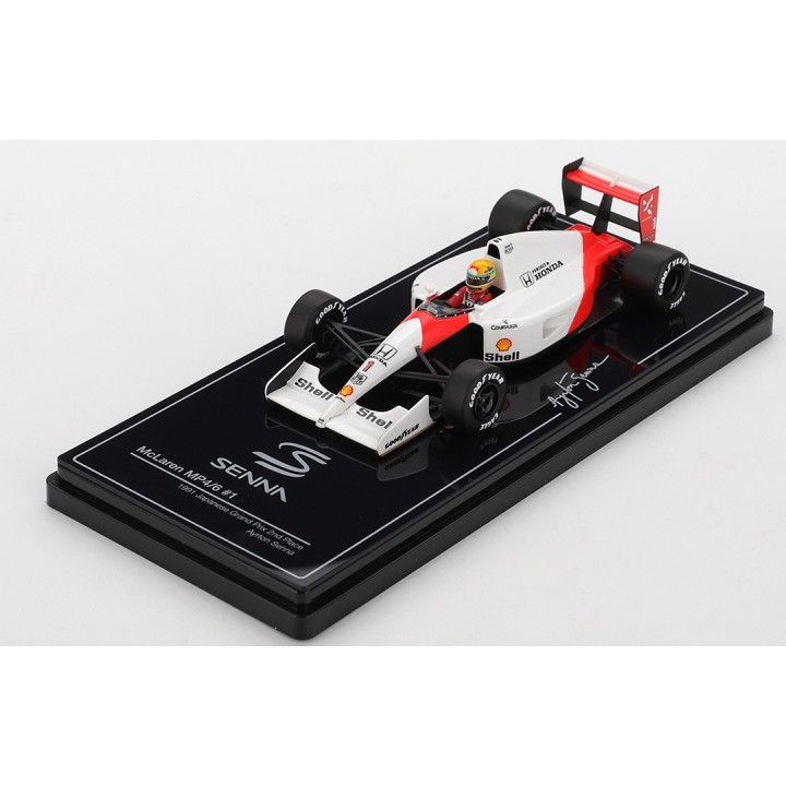 TRUESCALE TSM430894 McLaren MP4/6 n°1 Ayrton Senna Suzuka 1991 %