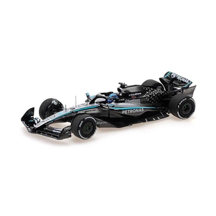 MINICHAMPS 417251063 Mercedes W16 E Russell Winner Montreal 2025