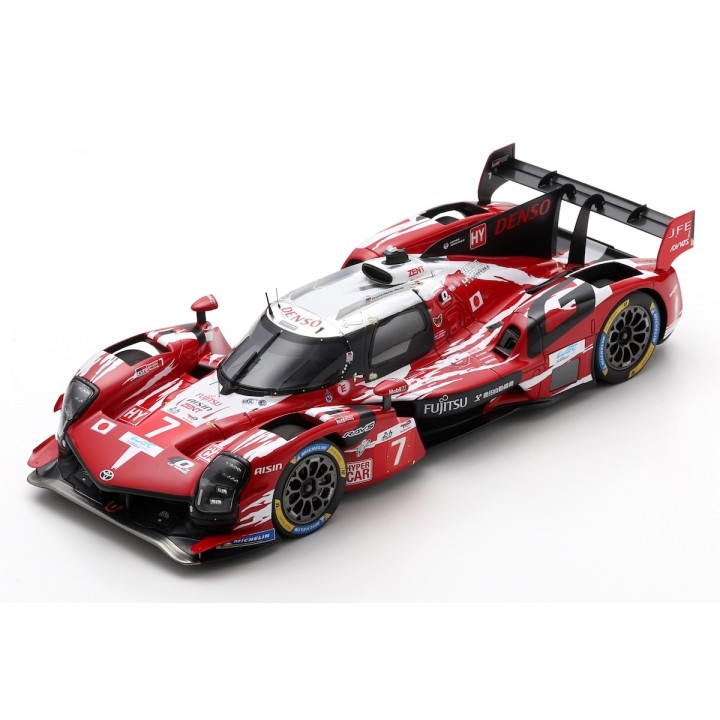 1/18 SPARK 18S1055 Toyota GR010 - Hybrid n°7 24H Le Mans 2025