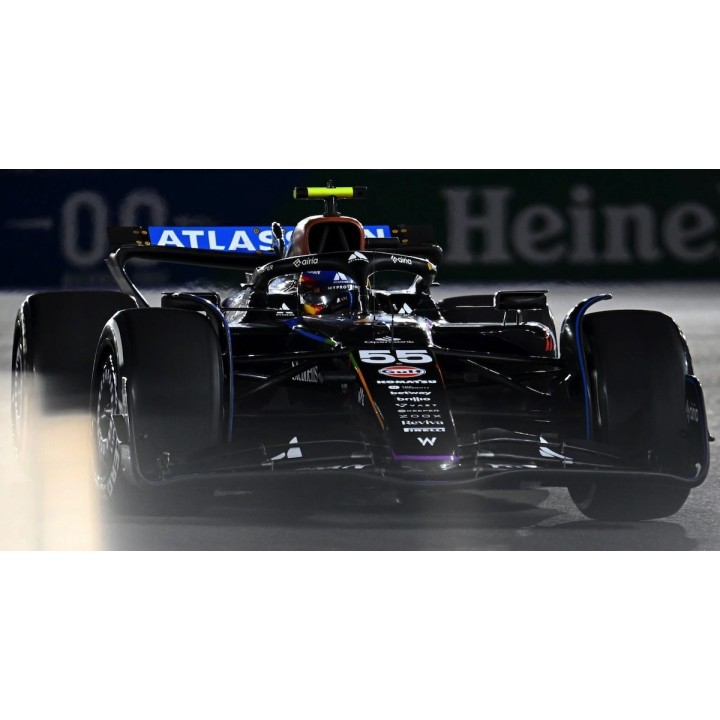 SPARK S9672 Williams F1 Team FW47 n°55 Carlos Sainz Las Vegas 2025 %