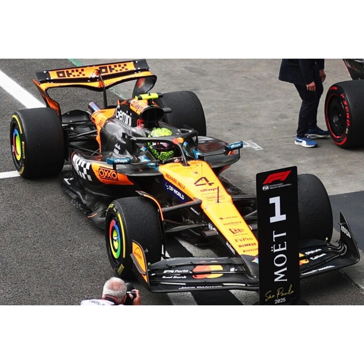 SPARK S9675 McLaren MCL39 Norris Winner Interlagos 2025 %