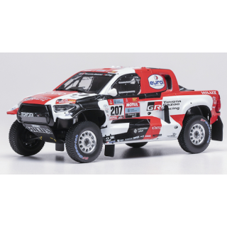 IXO RAM987A.22 Toyota GR DKR Hilux Evo T1+ n°207 de Villiers Dakar 2022 %
