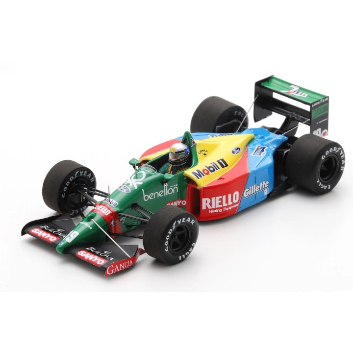 SPARK S5316 Benetton B189 n°19 Alessandro Nannini Silverstone 1989 %