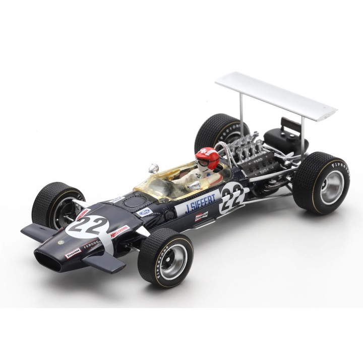 SPARK S6368 Lotus 49B n°9 Jo Siffert Vainqueur Brands Hatch 1968 %