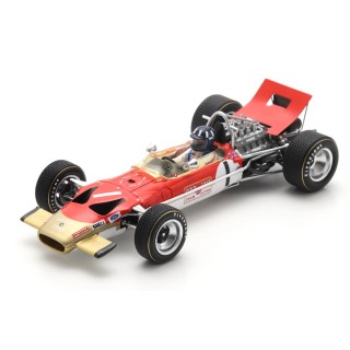 SPARK S6376 Lotus 49B n°1 Graham Hill Vainqueur Monaco 1969 %