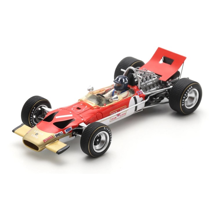 SPARK S6376 Lotus 49B n°1 Graham Hill Winner Monaco 1969 %