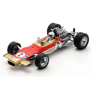 SPARK S6377 Lotus 49B n°2 Richard Attwood Monaco 1969 %