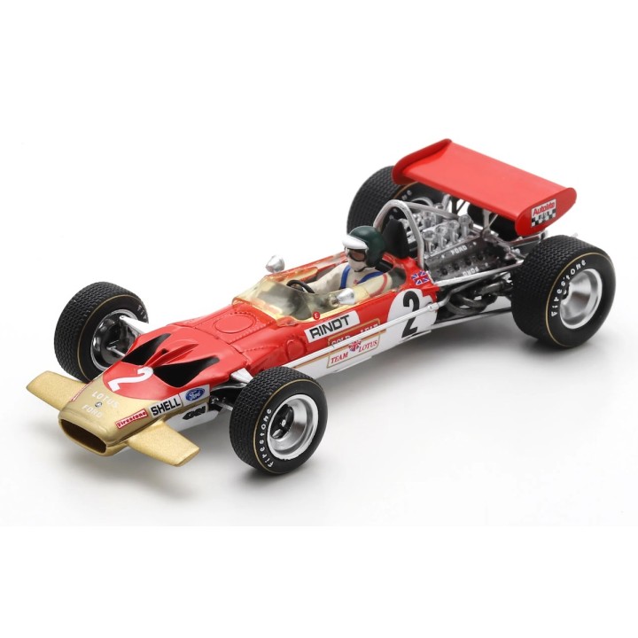 SPARK S6381 Lotus 49B n°2 Jochen Rindt Vainqueur Watkins Glen 1969 %