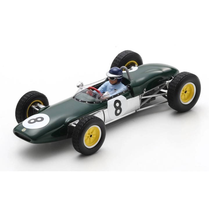 SPARK S7119 Lotus 21 n°8 Jim Clark Reims 1961 %
