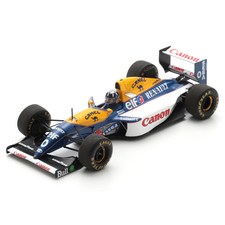 SPARK S7478 Williams FW15C n°0 Damon Hill Vainqueur Spa 1993 %