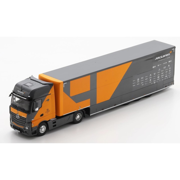 SPARK S8609 Mercedes Actros Truck - McLaren F1 Team %