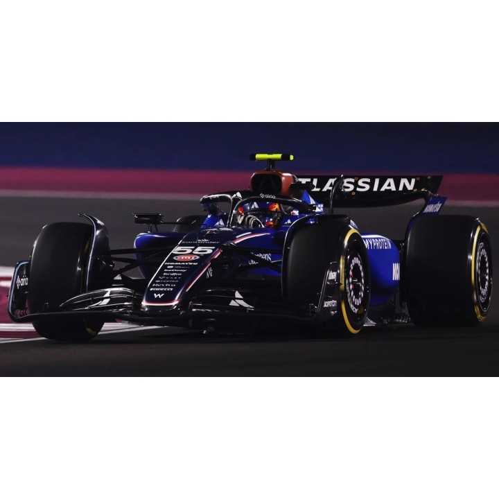 SPARK S9683 Williams FW47 n°55 Carlos Sainz Qatar 2025 %