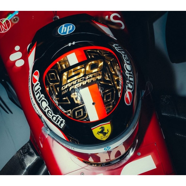 LOOKSMART LSHEL028 Casque Charles Leclerc Abu Dhabi 2025 %