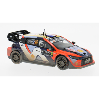 IXO RAM973A.22 Hyundai i20 N Rally1 Fourmaux Monte Carlo 2025