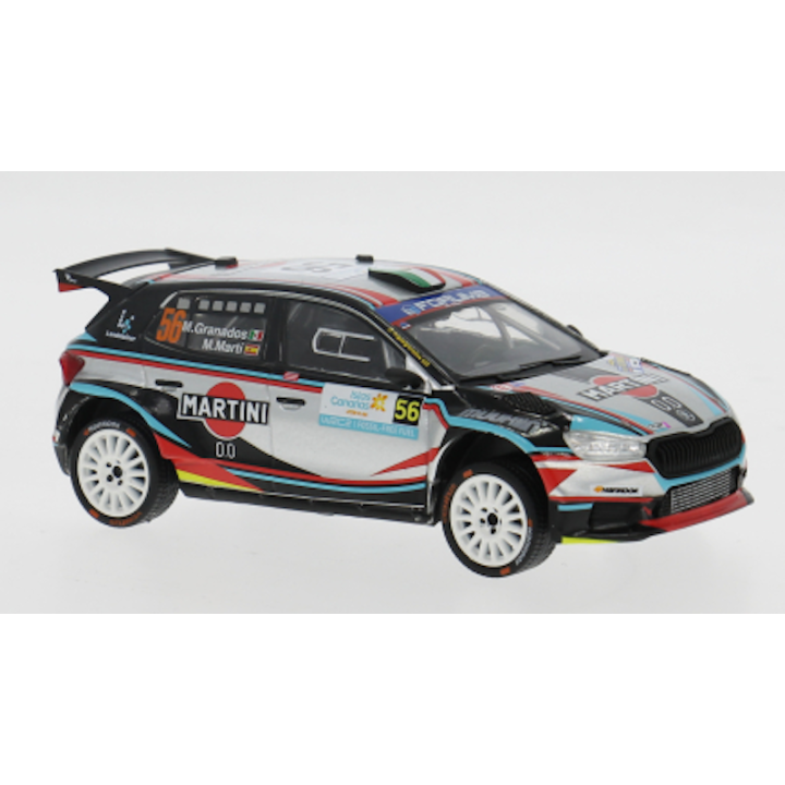 IXO RAM1001.22 Skoda Fabia RS Rally2 Granados Rally Islas Canaris 2025 %