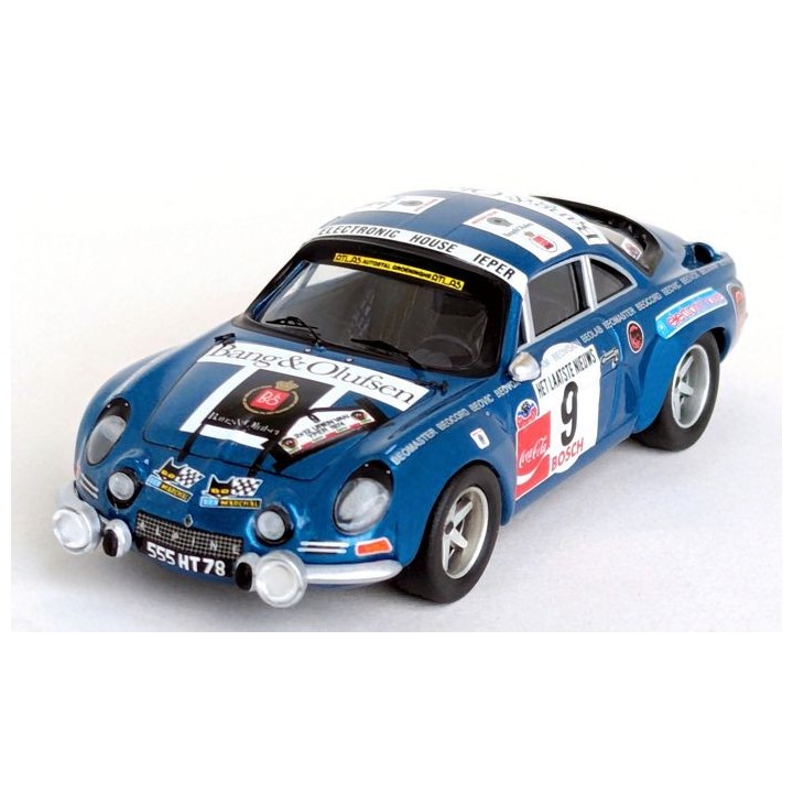 TROFEU RRBE63 Alpine 1600 S n°9 Nusbaumer Ypres 1974 %