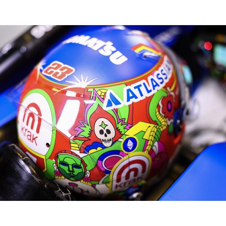 SPARK 5HF233 Helmet Alexander Albon Mexico 2025 %