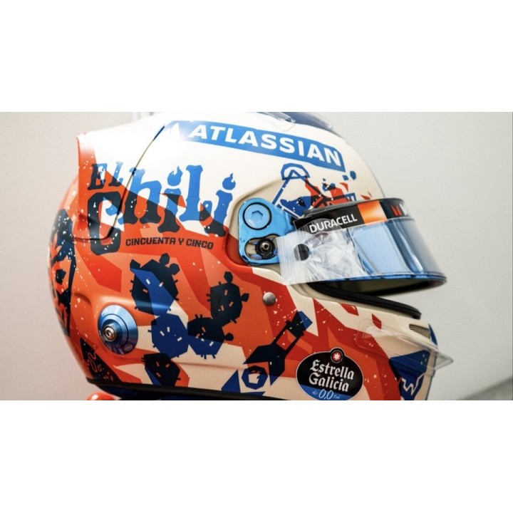 SPARK 5HF234 Helmet Carlos Sainz Mexico 2025 %