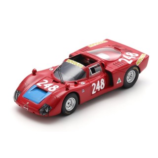 SPARK SI037 Alfa Romeo T33-2 n°248 Targa Florio 1969