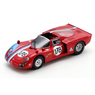 SPARK SI035 Alfa Romeo T33-2 n°178 Targa Florio 1968
