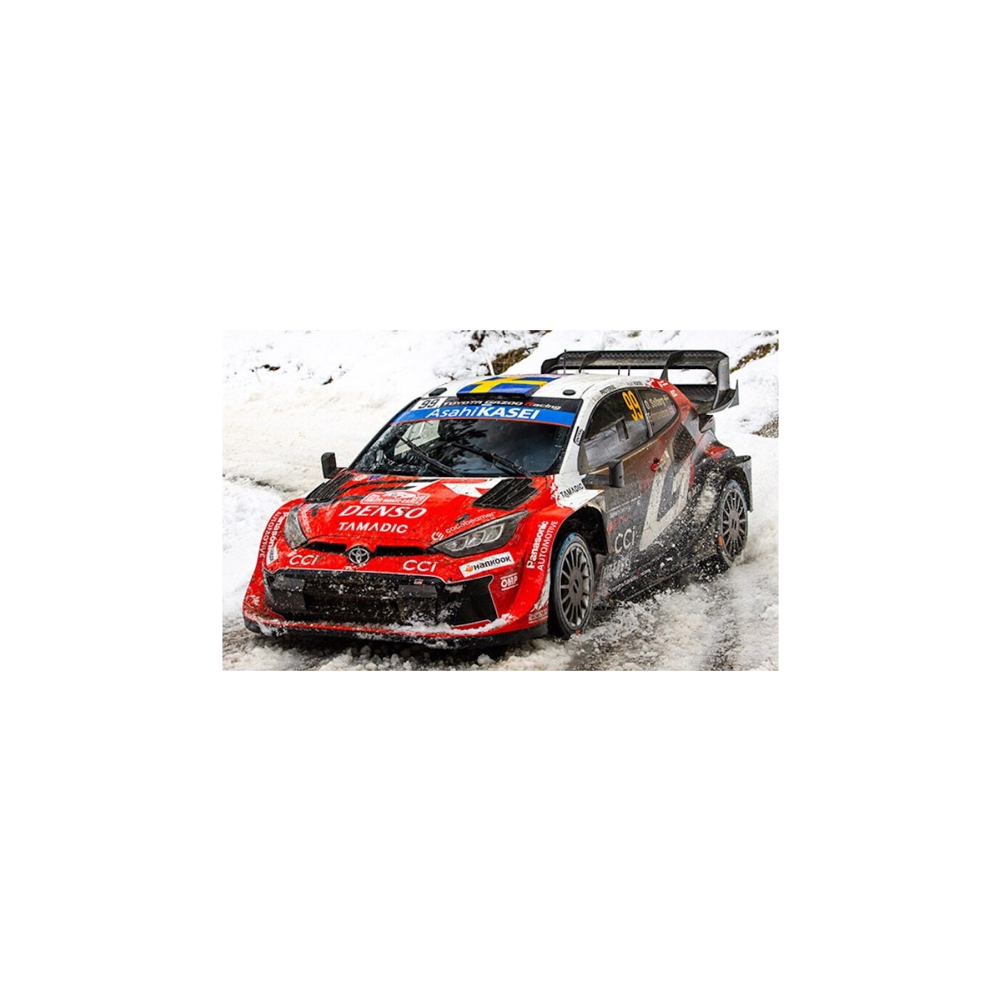 SPARK S6916 Toyota GR Yaris Rally1 n°99 Oliver Solberg Winner