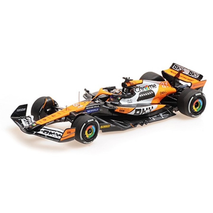MINICHAMPS 537246181 McLaren MCL38 Oscar Piastri Singapore 2024