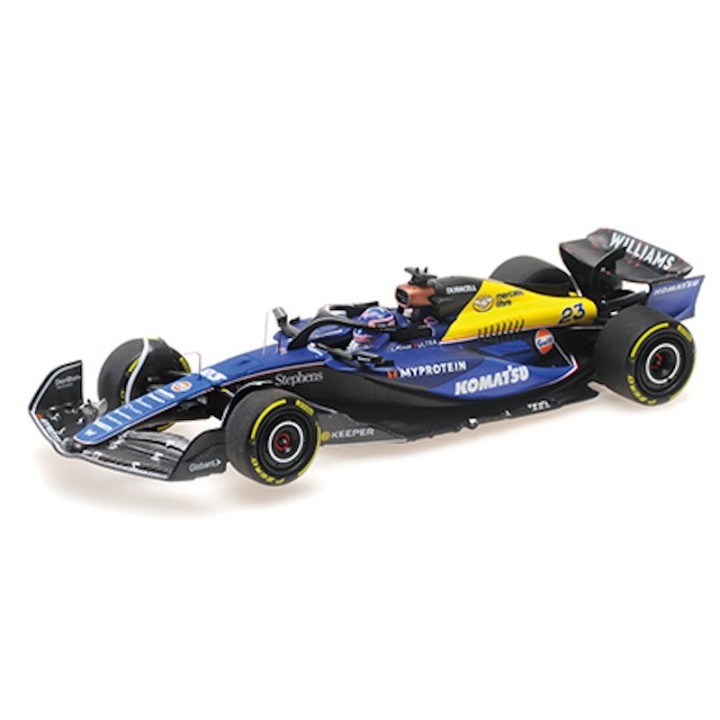 MINICHAMPS 417242023 Williams FW46 n°23 Alexander Albon Mexico 2024