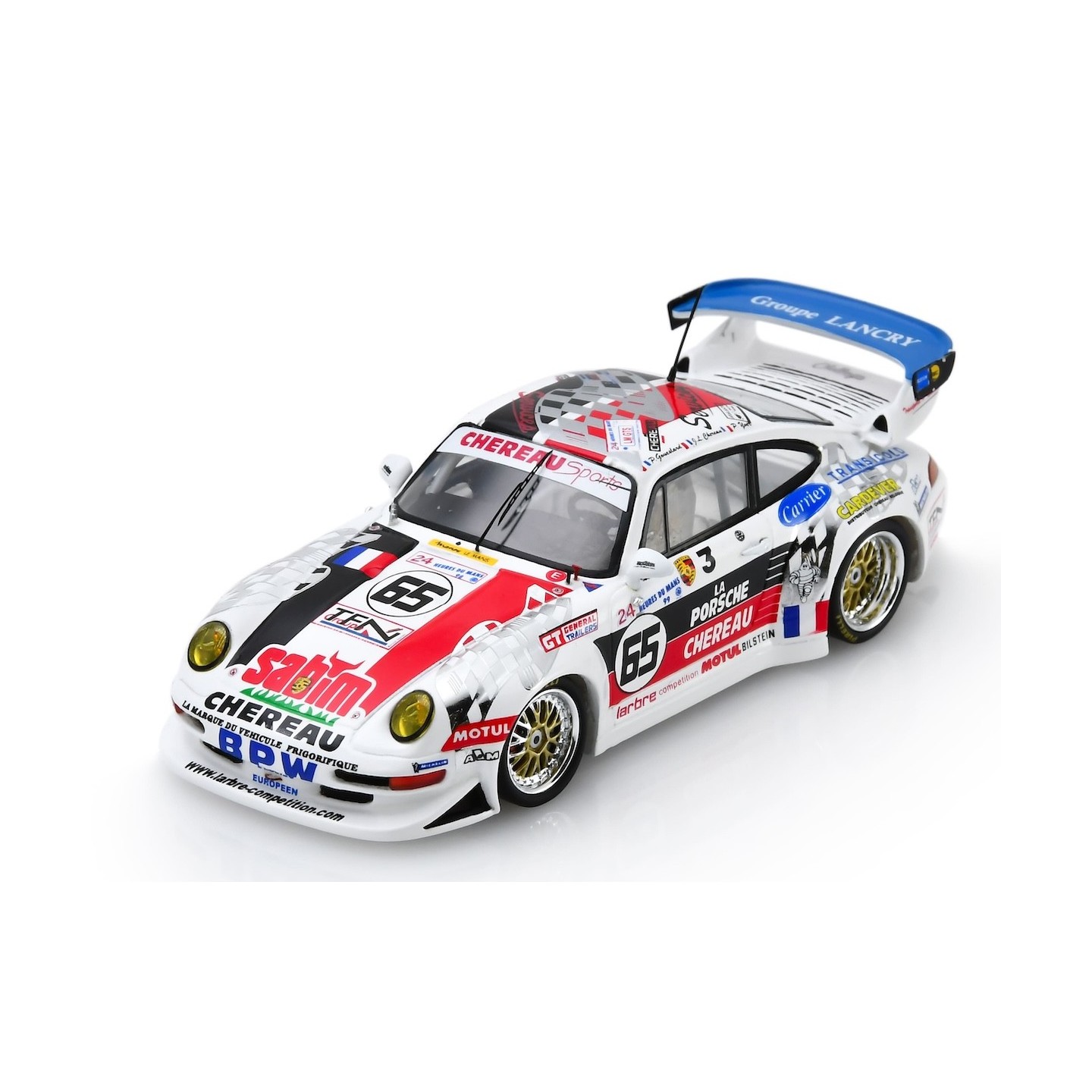 SPARK S9931 Porsche GT2 n°65 24H Le Mans 1999 %