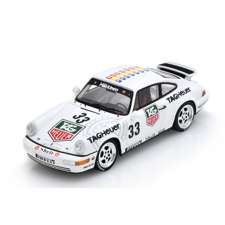 SPARK S9977 Porsche 964 Cup n°33 Mika Häkkinen Vainqueur Supercup Monaco 1993 %