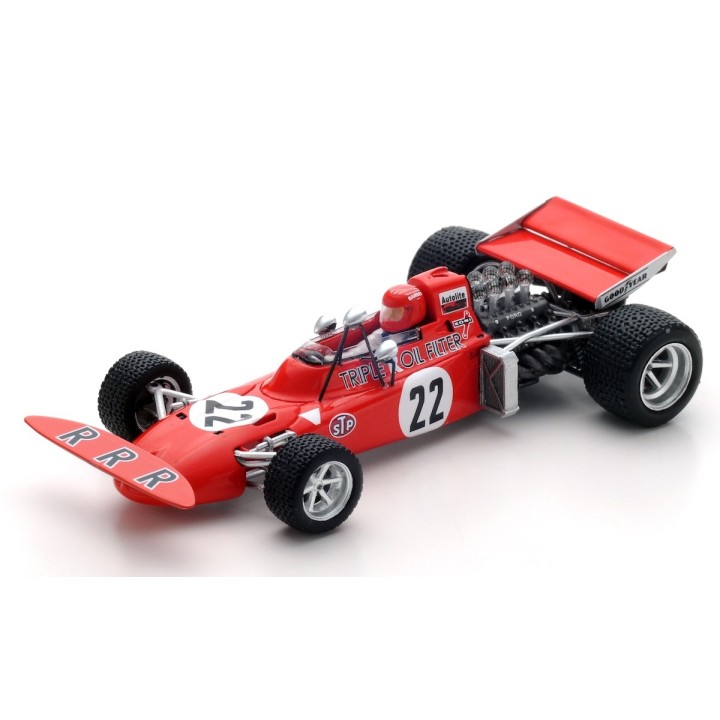 SPARK S5361 March 711 n°22 Skip Barber Zandvoort 1971