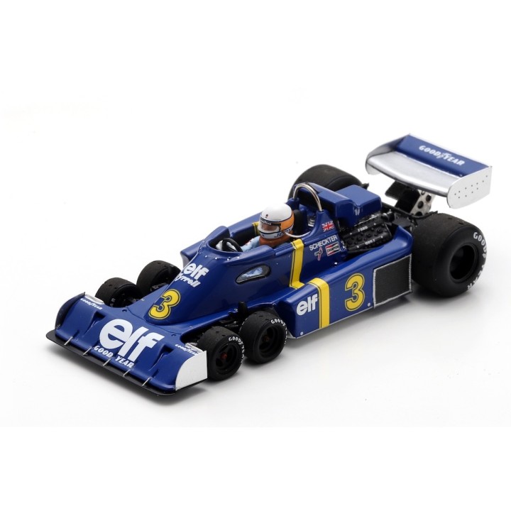 SPARK S7305 Tyrrell P34 n°3 Jody Scheckter Zolder 1976 %