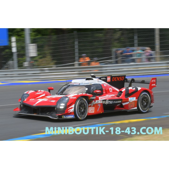 1/18 SPARK 18S1055 Toyota GR010 - Hybrid n°7 24 Le Mans 2025
