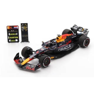 1:18 SPARK 18S666 Red Bull Racing RB20 n°1 Max Verstappen World Champion 2024