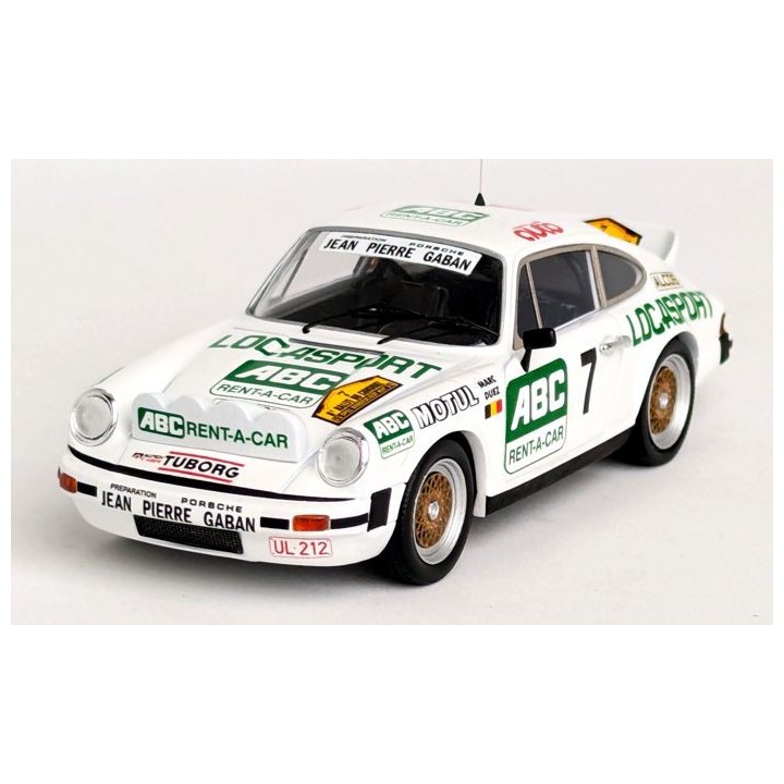 TROFEU DSN373 Porsche 911 SC n°7 Marc Duez Winner Condroz 1981 %