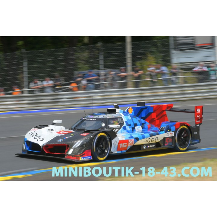 1/18 SPARK 18S1058 BMW M Hybrid V8 n°15 24 Le Mans 2025