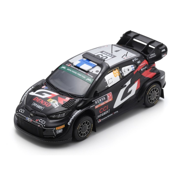 SPARK S6873 Toyota GR Yaris Rally1 n°69 Rovanperä Vainqueur Safari 2024