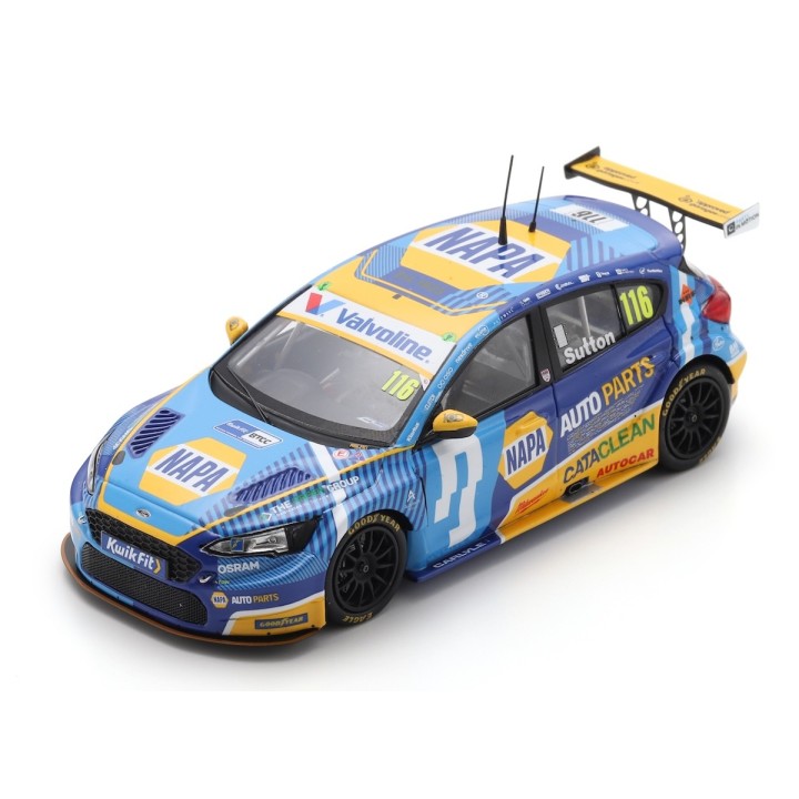 SPARK UK028 Ford Focus Ashley Sutton Knockhill BTCC 2025