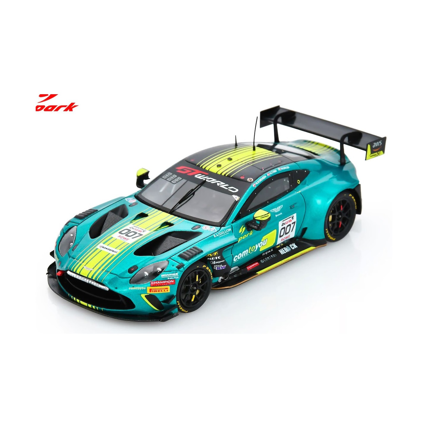 SPARK SB869 Aston Martin Vantage AMR GT3 EVO n°007 24H Spa 2025 %